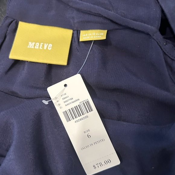 Anthropologie Maeve Cold Shoulder Top - Picture 4 of 6